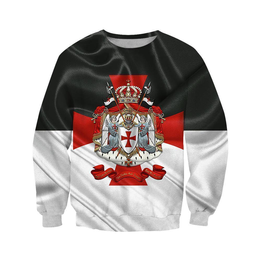 3D All Over Printed Templar Logo - Amaze Style™-Apparel