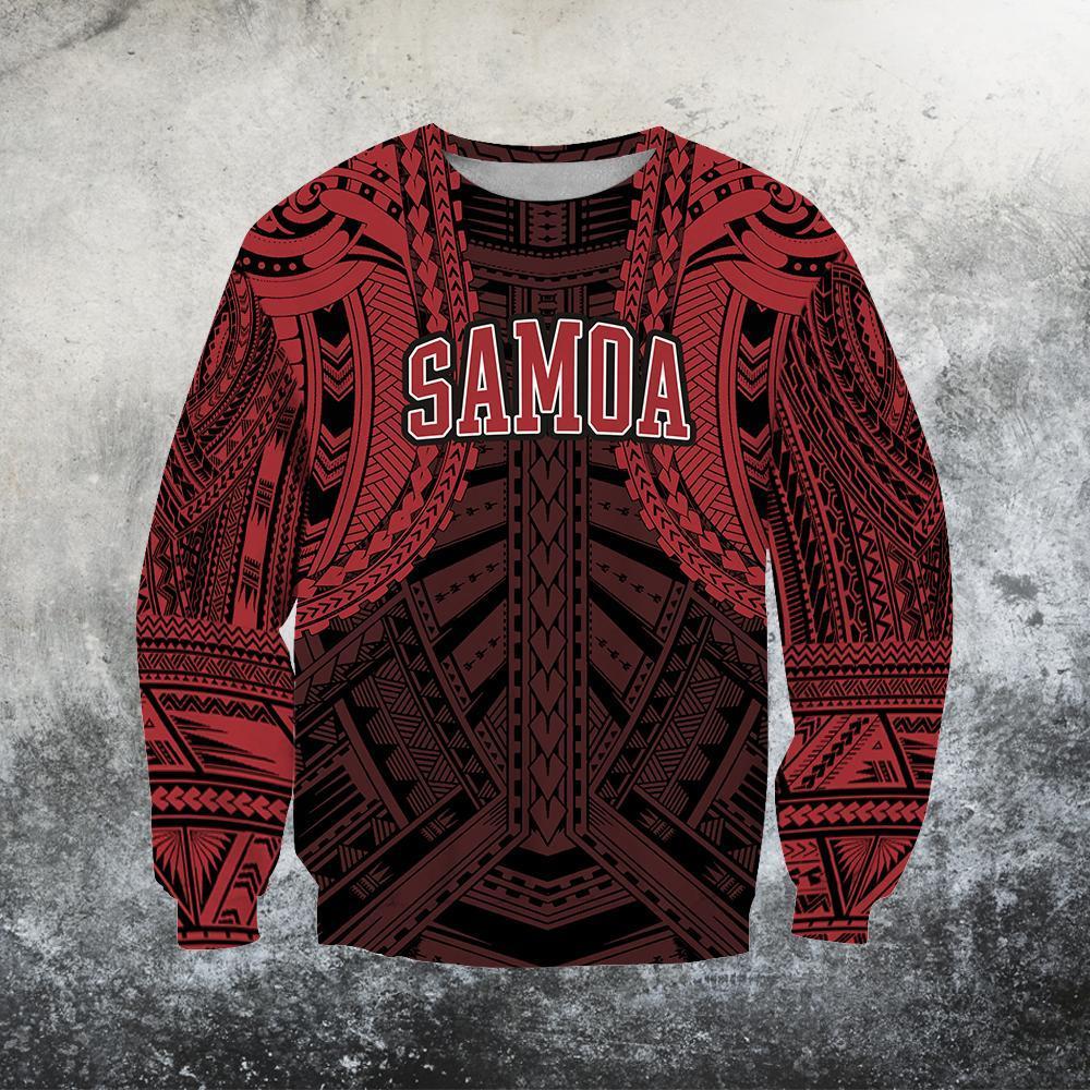 American Samoa Spirit Hoodie (Red) PL - Amaze Style™-Apparel