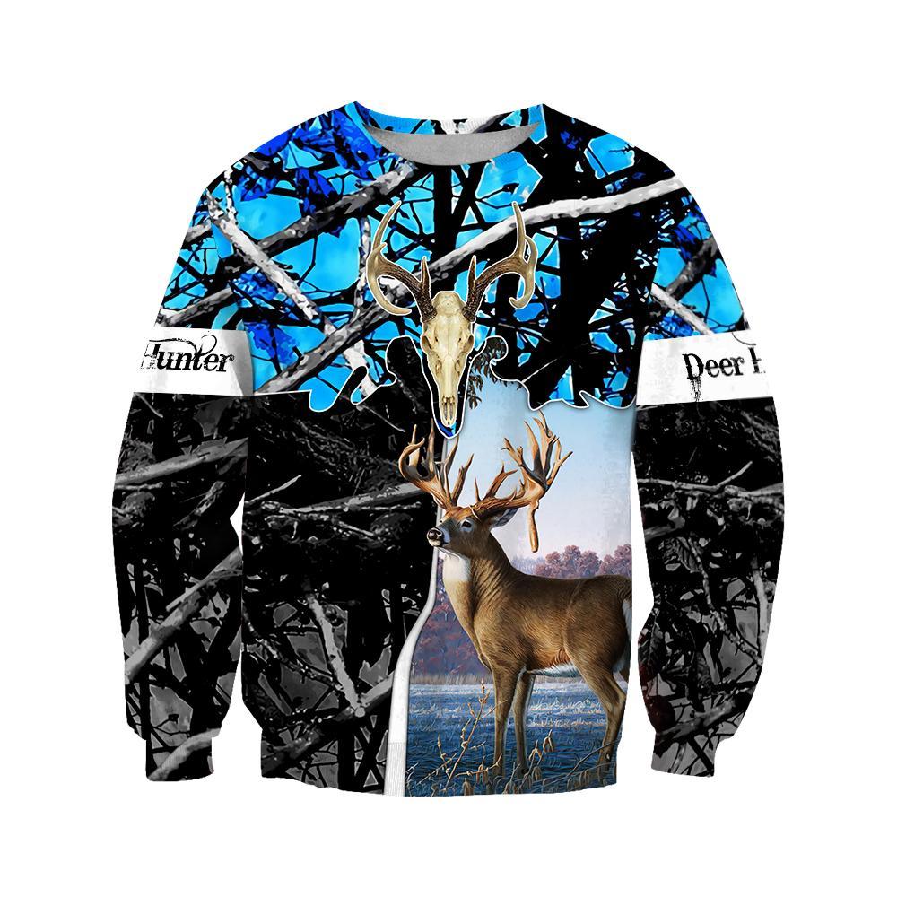 Beutiful deer hunting camo 3D all over printed shirts for man and women JJ221202 PL - Amaze Style™-Apparel