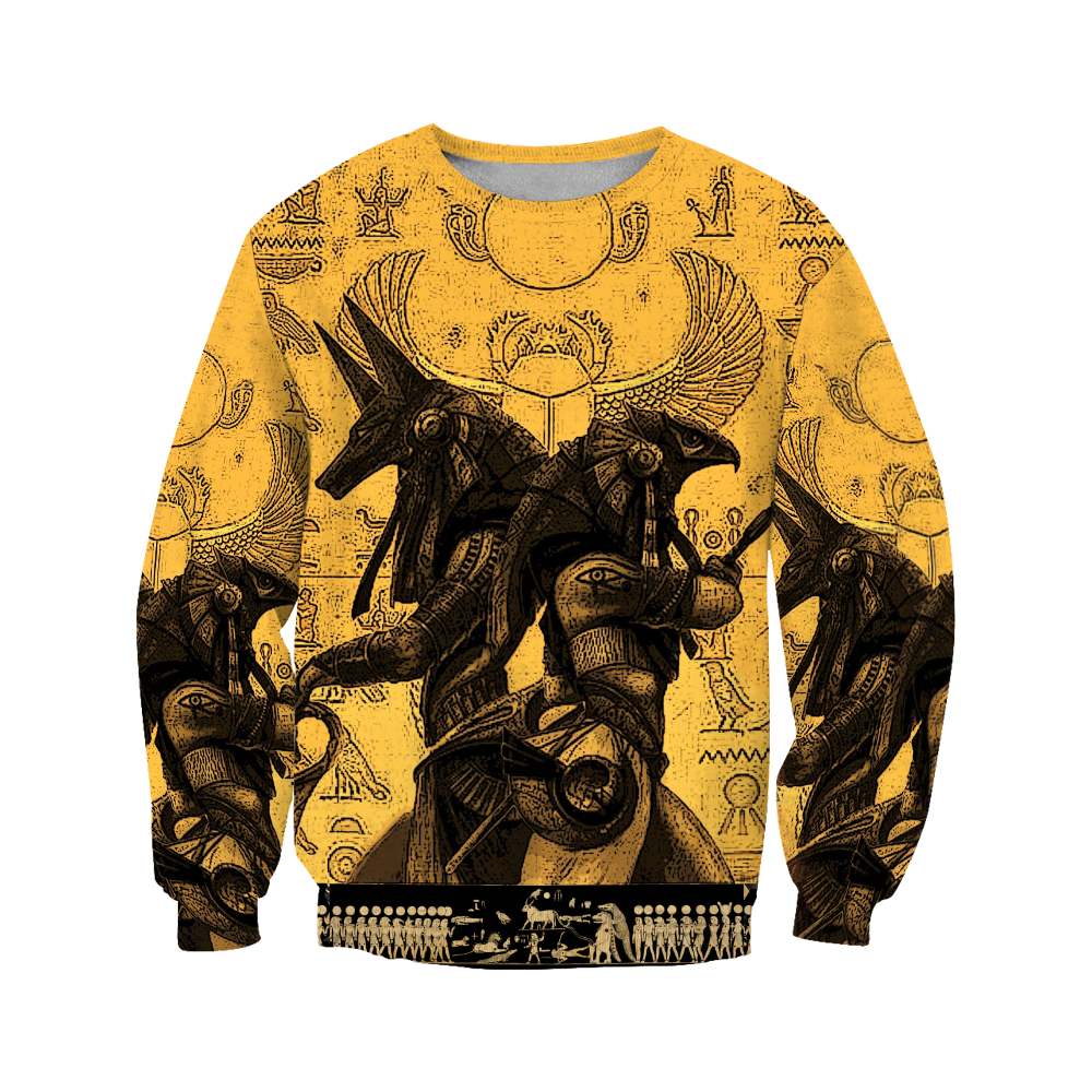 Anubis Ancient Egypt 3D All Over Printed Hoodie Clothes JJ070303 - Amaze Style™-Apparel