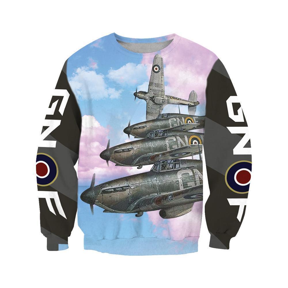 3D All Over Printed Resistance aircraft Shirt4 - Amaze Style™-Apparel