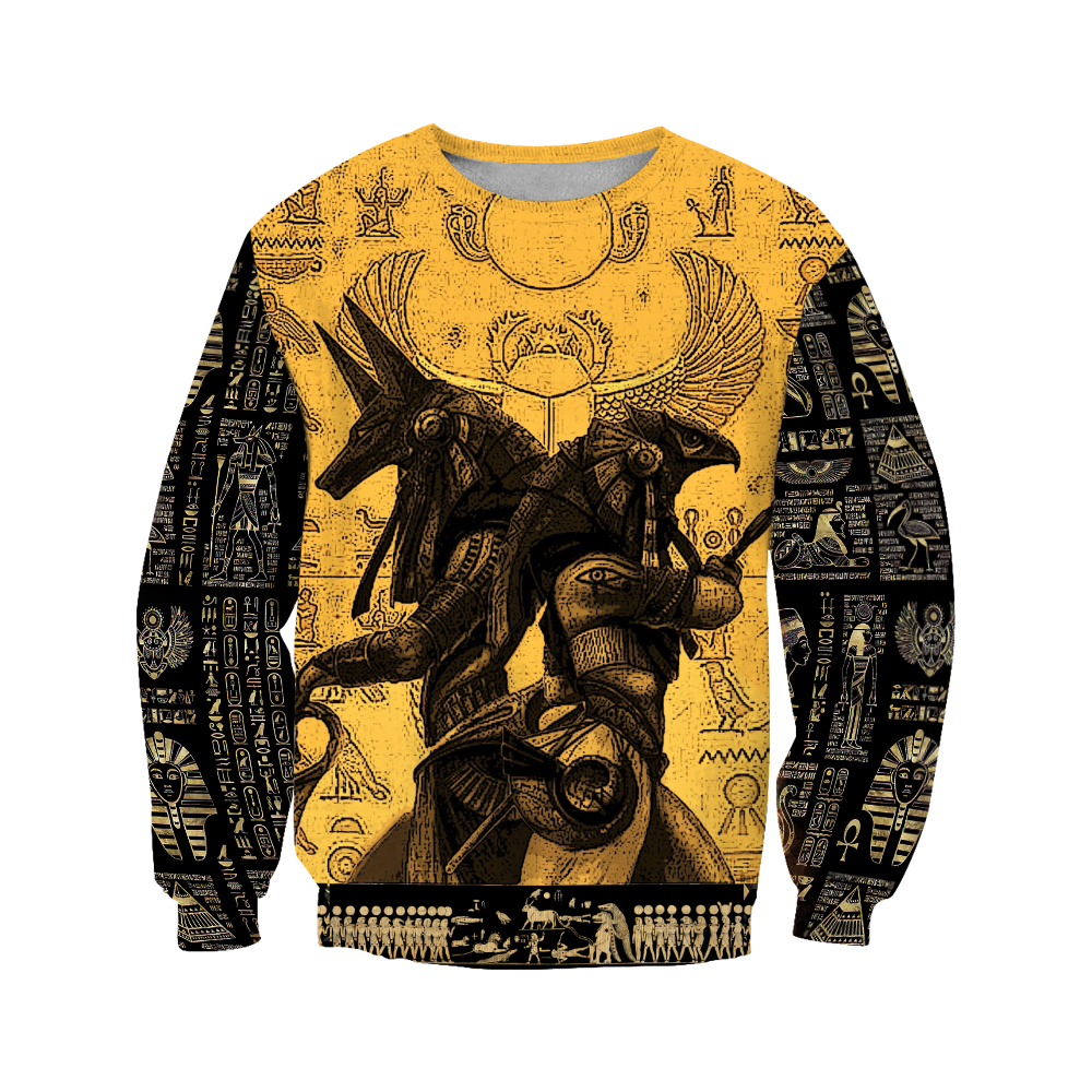 Anubis Ancient Egypt 3D All Over Printed Hoodie Clothes JJ070302 - Amaze Style™-Apparel