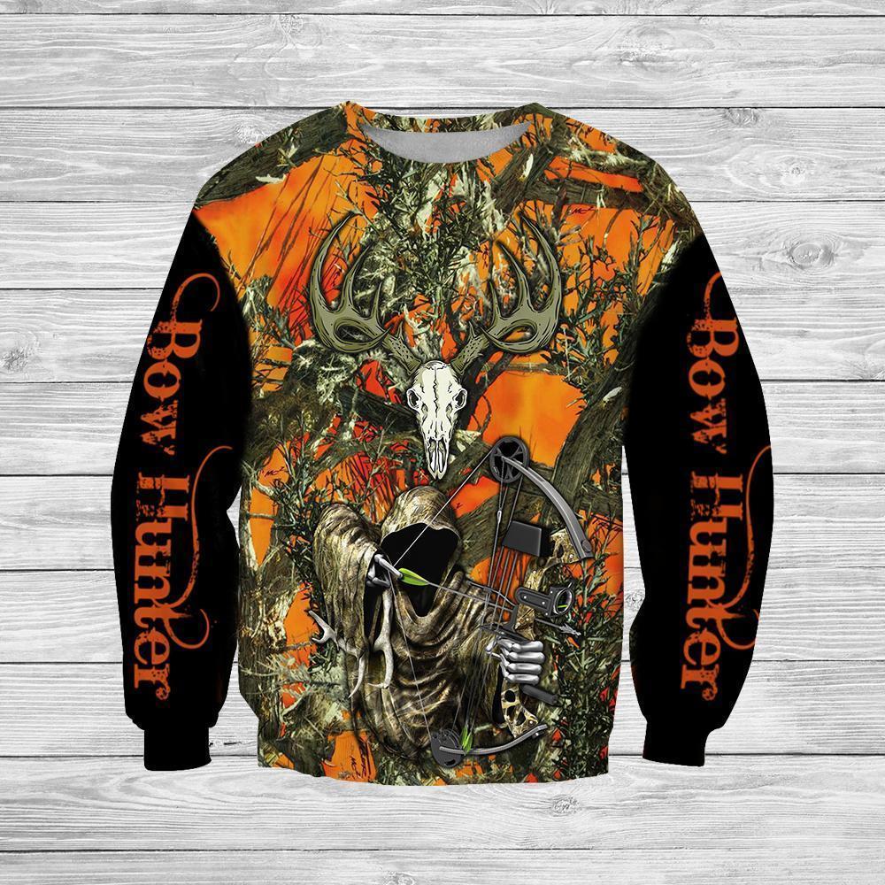 3D All Over Printed Grim Reaper Bow Hunter Camo - Amaze Style™-Apparel