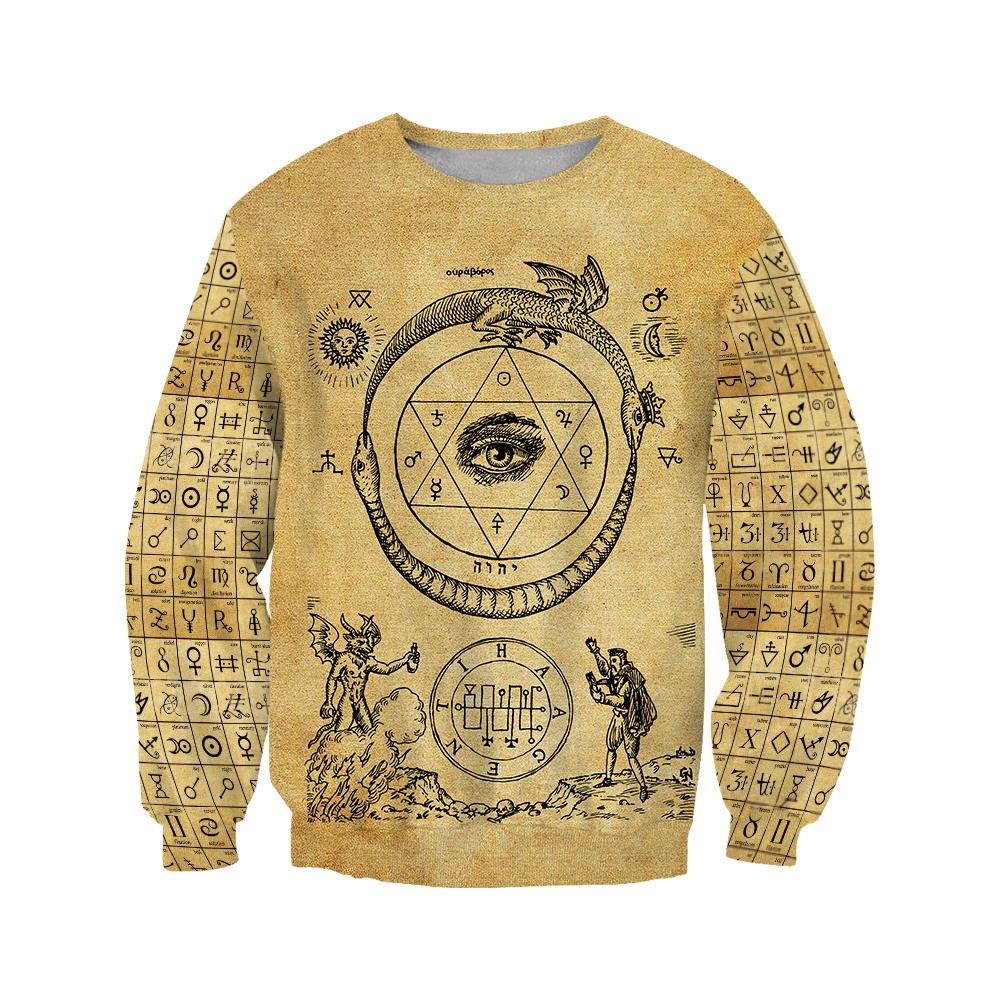 Alchemy 3D All Over Printed Shirts Hoodie JJ140103 - Amaze Style™-Apparel