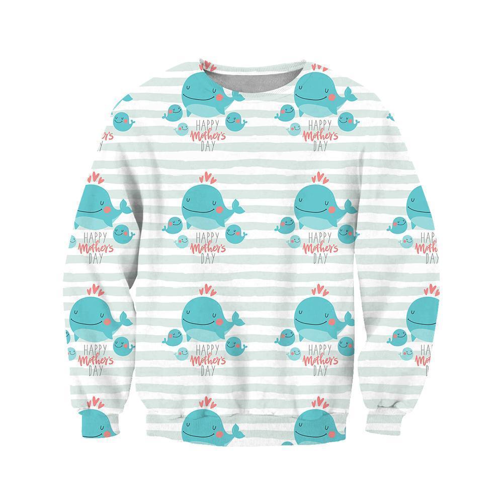3D All Over Best Mom Dolphin Hoodie - Amaze Style™-Apparel
