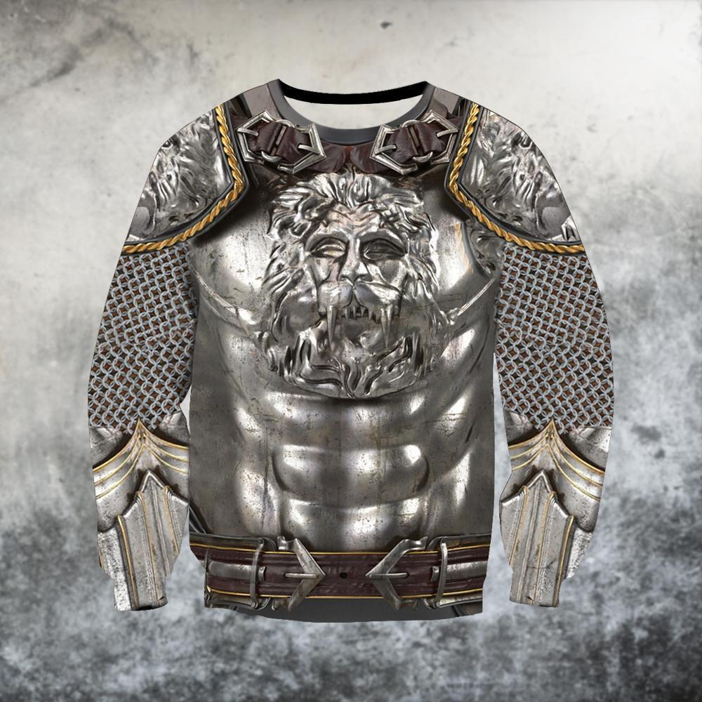 3D All Over Printed Knight Medieval Armor - Amaze Style™-Apparel