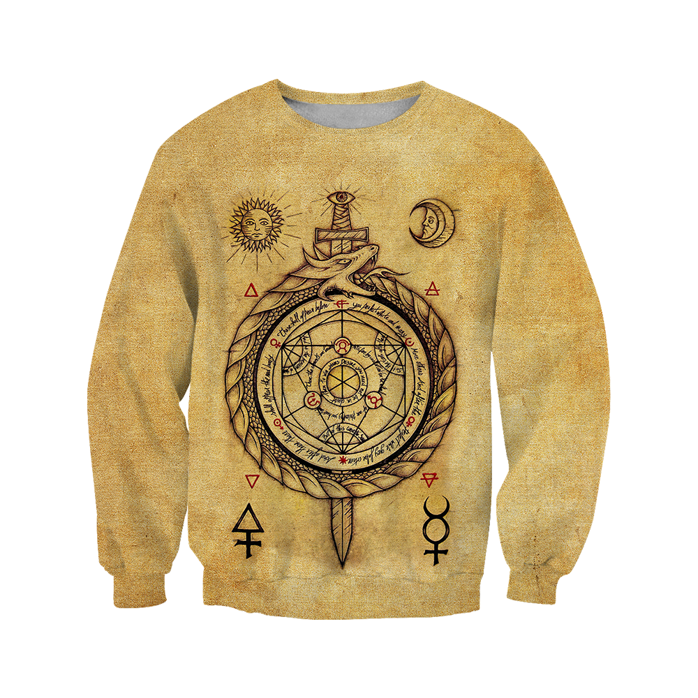 Alchemy 3D All Over Printed Shirts Hoodie JJ140106 - Amaze Style™-Apparel