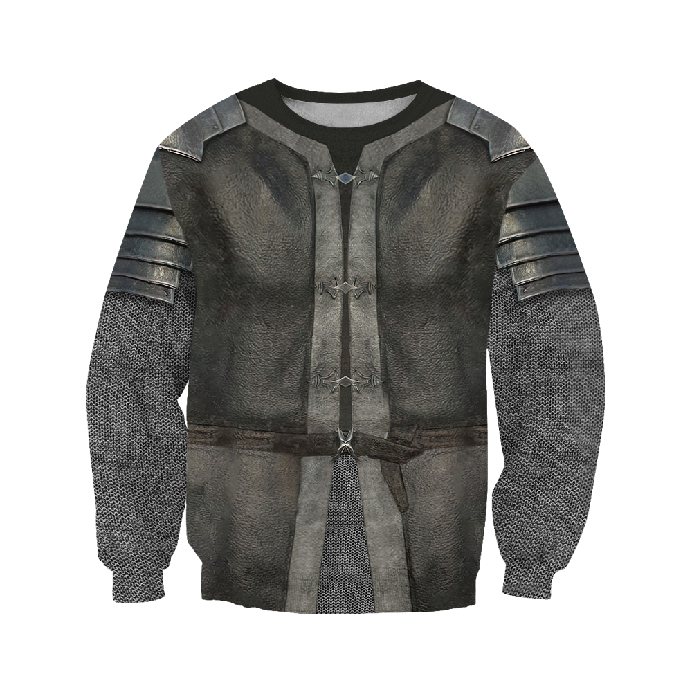 3D ALL OVER PRINTED CHAINMAIL KNIGHT MEDIEVAL ARMOR TOPS MP912 - Amaze Style™-Apparel
