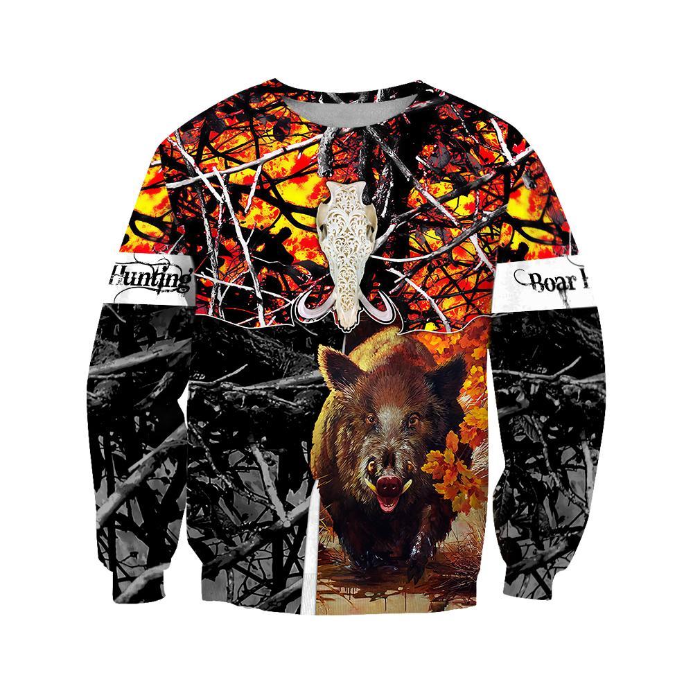 BOAR HUNTING CAMO 3D ALL OVER PRINTED SHIRTS FOR MEN AND WOMEN JJ221201 PL - Amaze Style™-Apparel
