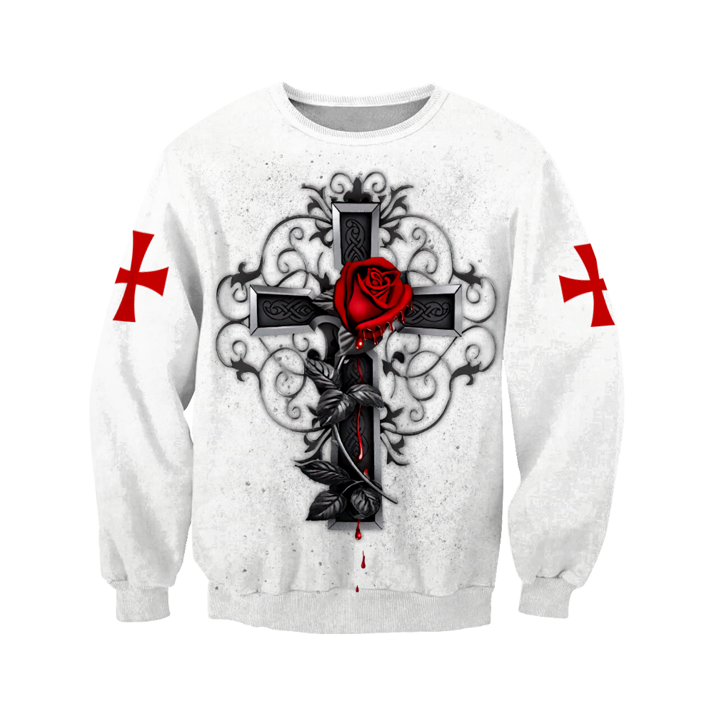 The Cross 3D All Over Printed Shirt Hoodie JJ020403 - Amaze Style™-Apparel