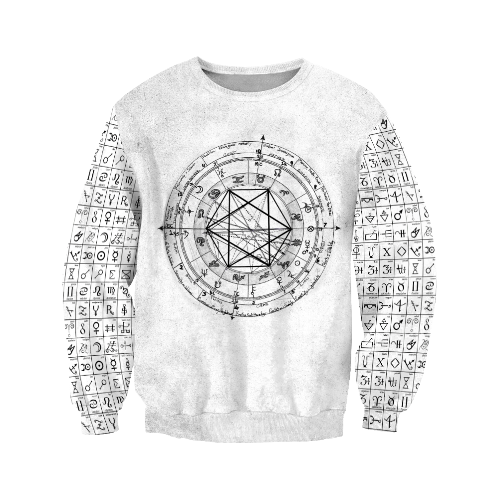 Alchemy Birth Chart 3D All Over Printed Shirts Hoodie JJ160302 - Amaze Style™-Apparel