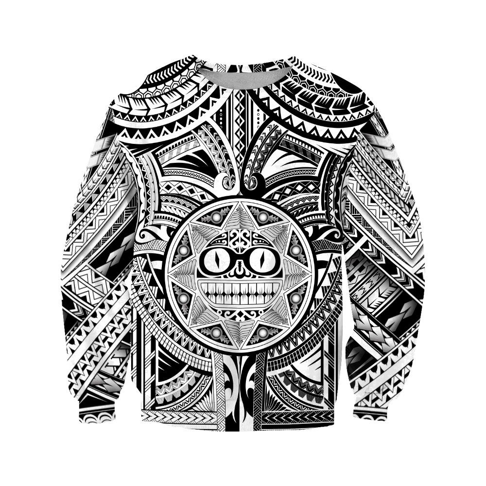 Amazing Polynesian Tattoo And Hawaii Hoodie-ML-Apparel-ML-SweatShirts-S-Vibe Cosy™