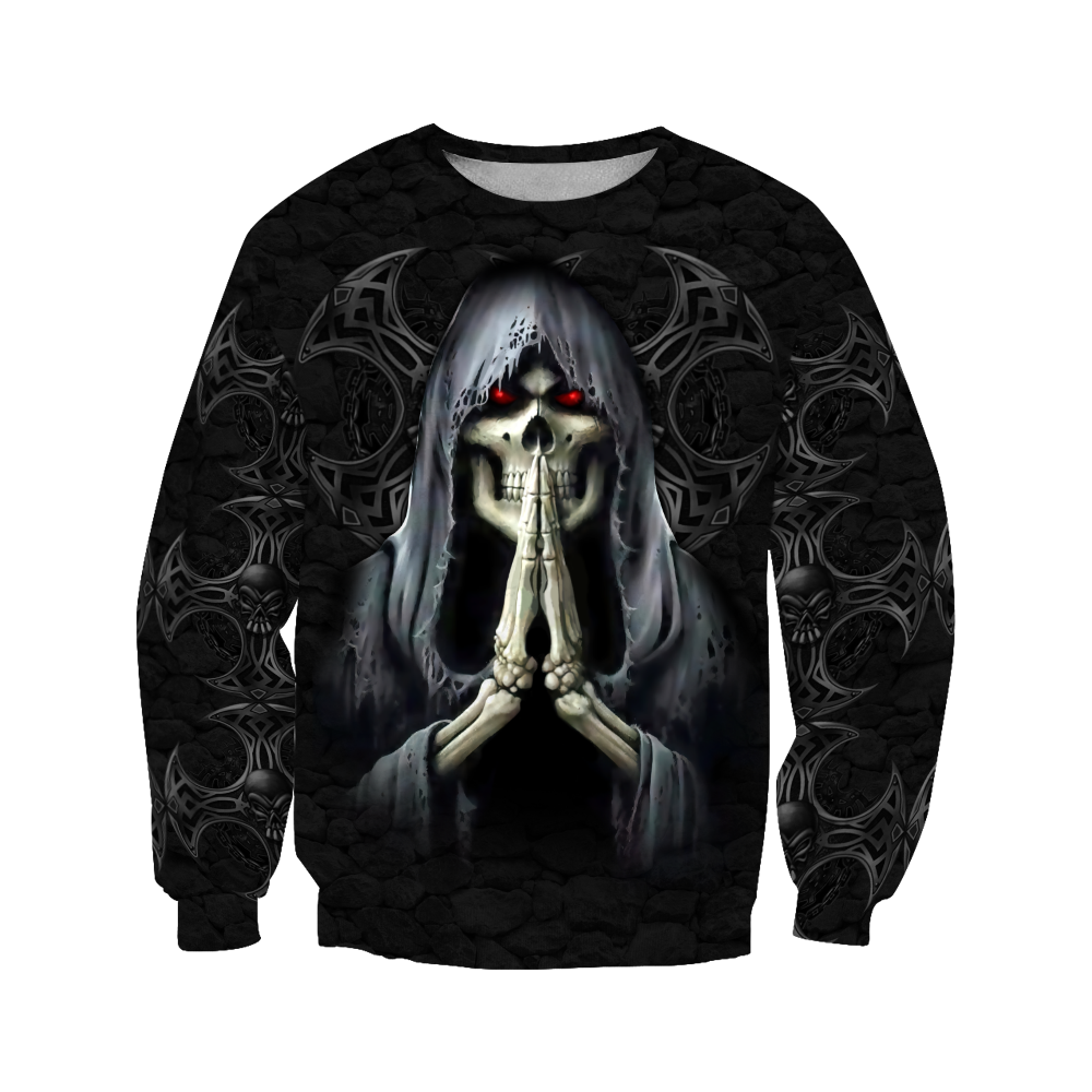 April Guy Skull 3D All Over Printed Unisex Hoodie