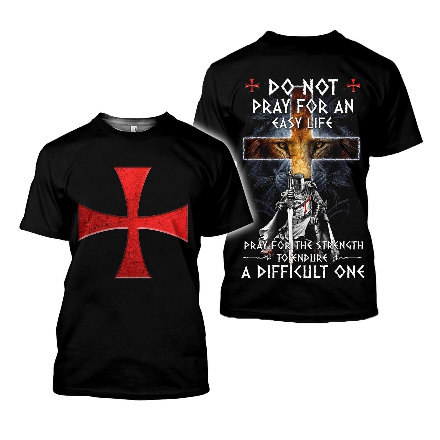 3D All Over Printed Powerful Knight Templars - Amaze Style™-Apparel