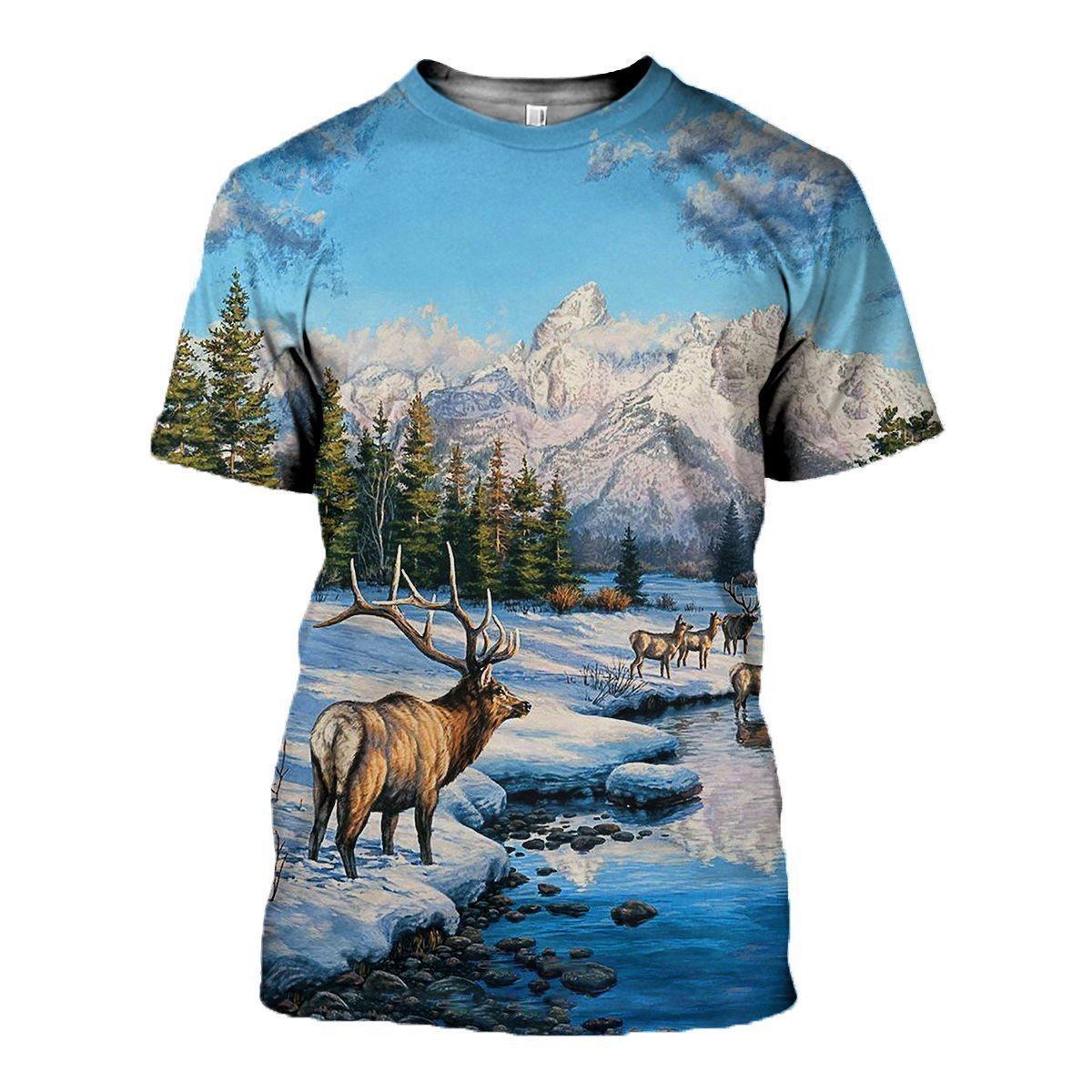 3D Printed Deer Art Clothes - Amaze Style™-Apparel