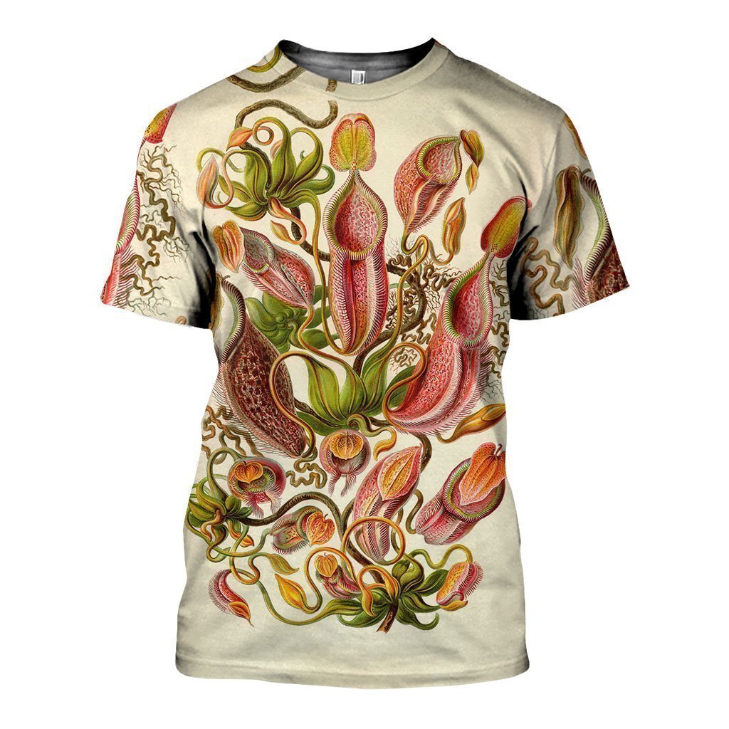 3D All Over Printed Carnivorous Plants Shirts And Shorts - Amaze Style™-Apparel