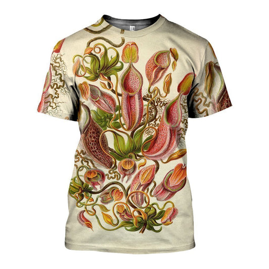 3D All Over Printed Carnivorous Plants Shirts And Shorts - Amaze Style™-Apparel