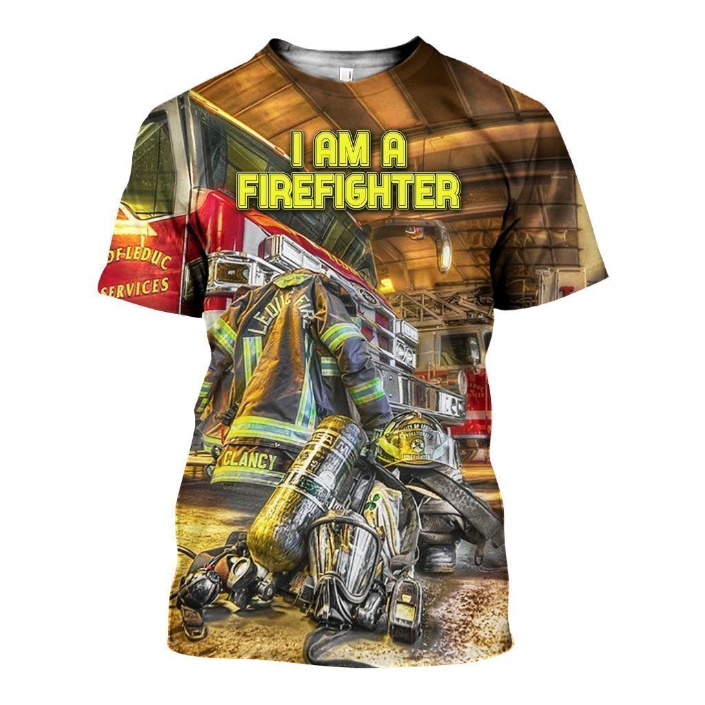 3D All Over Printed Fire Fighter Job - Amaze Style™-Apparel