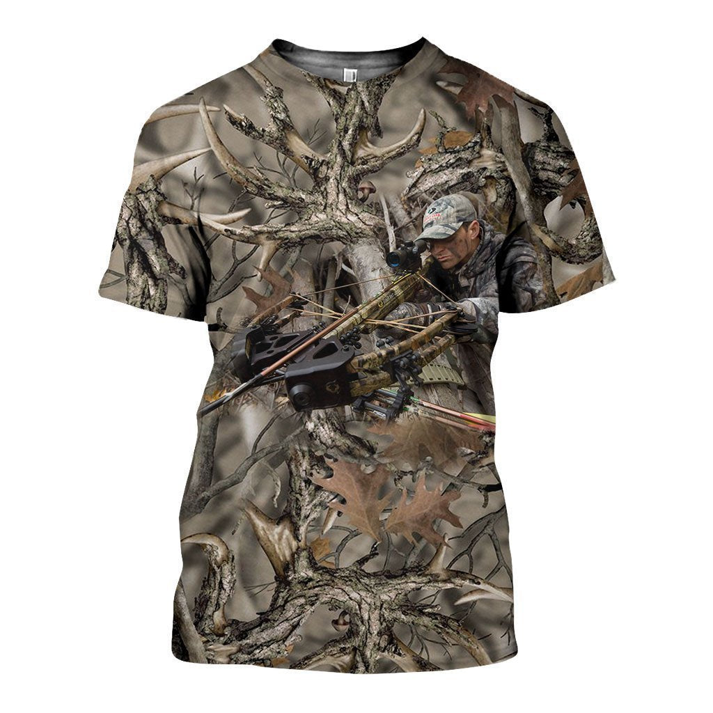 3D All Over Printed Hunting Shirts and Shorts - Amaze Style™-Apparel