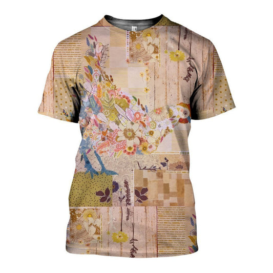 3D Printed Floral Chicken Clothes - Amaze Style™-Apparel