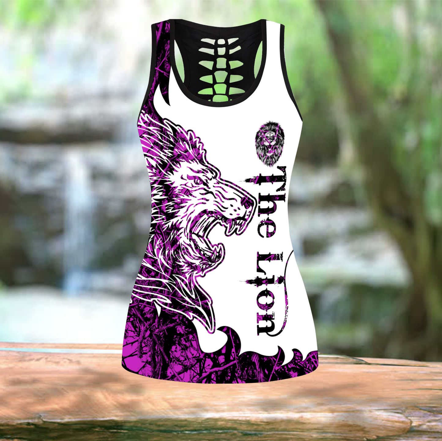 The Purple Lion Tattoo Combo Tanktop + Legging