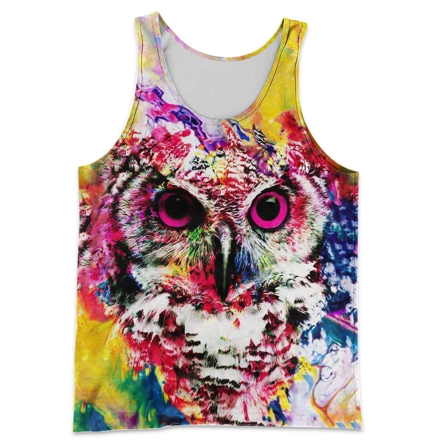 3D All Over Printed Colorful Owl Shirts and Shorts - Amaze Style™-Apparel
