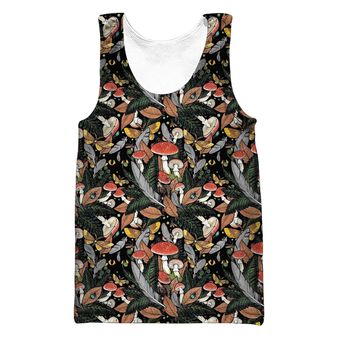 Beautiful Forest Mushroom Hoodie DC Fashion - Amaze Style™-Apparel