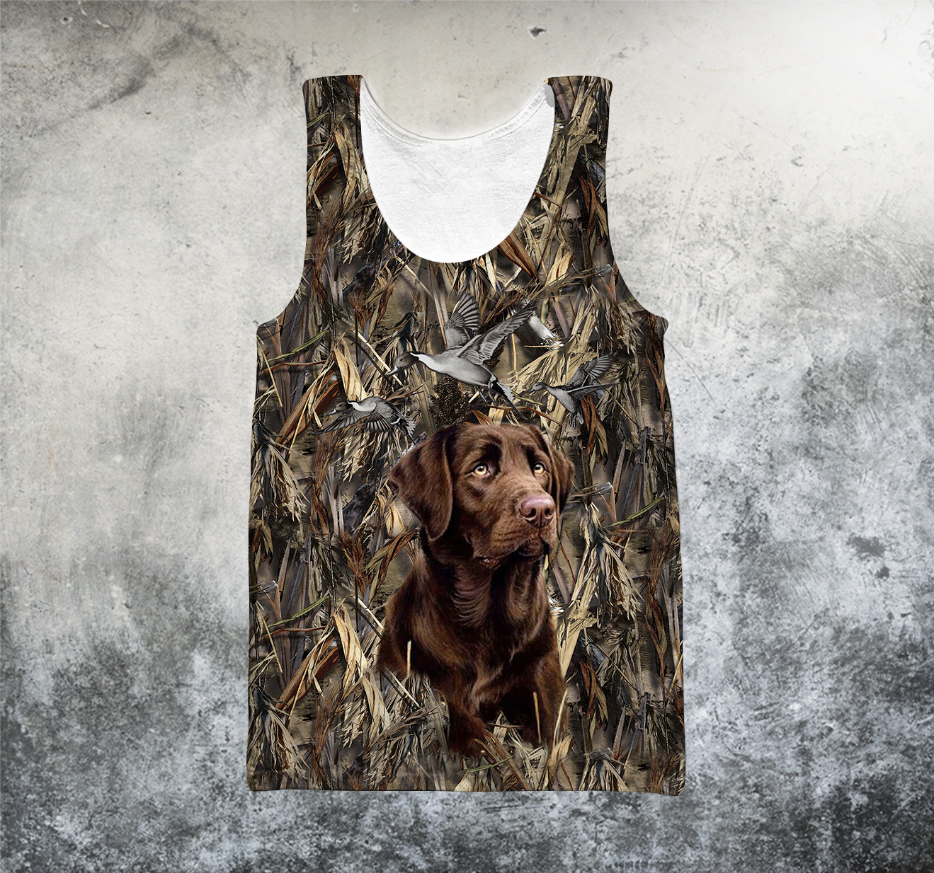 3D All Over Printed Brown Dog hunting Hoodie - Amaze Style™-Apparel
