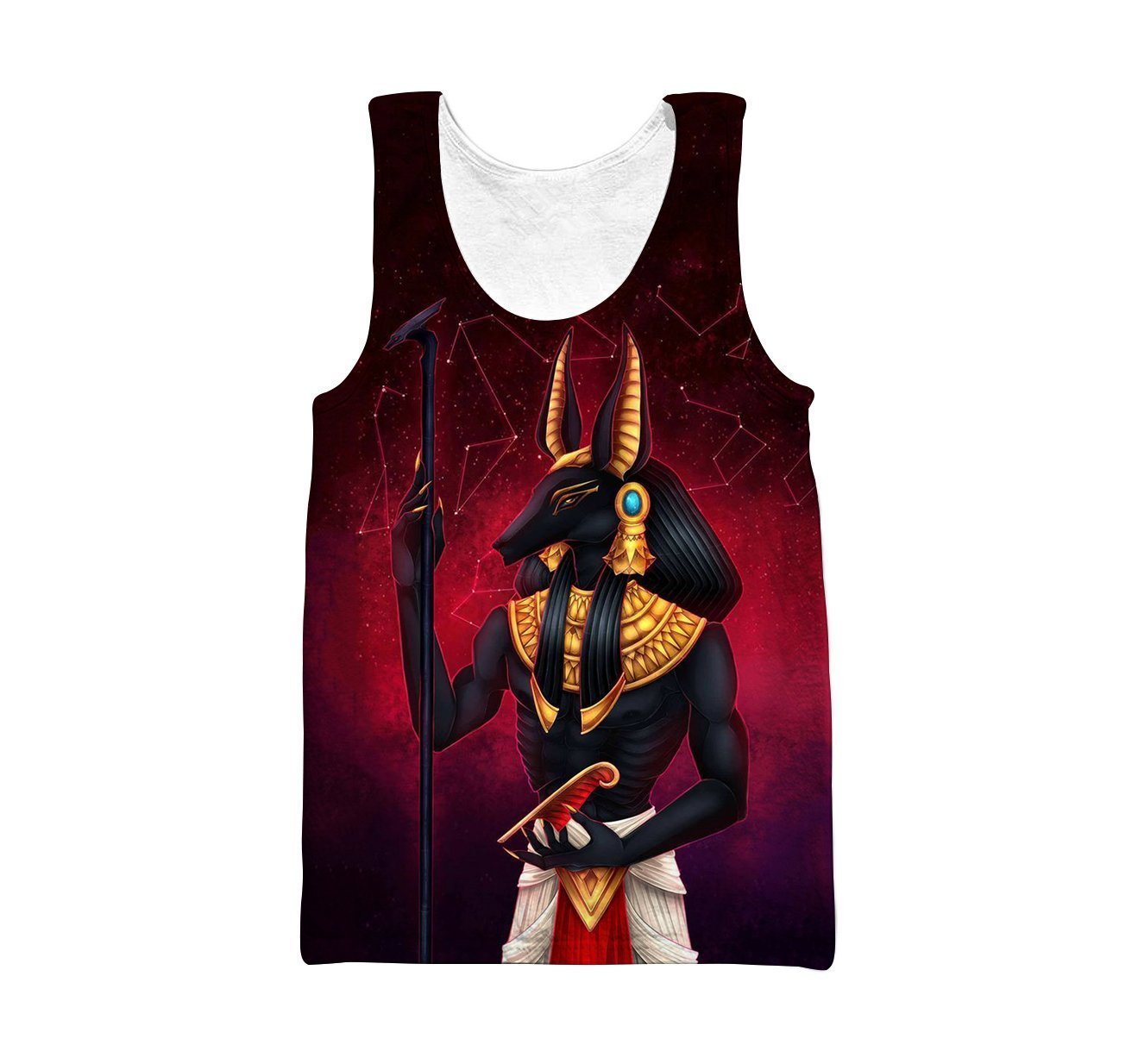 3D All Over Print Beautiful Anubis Hoodie - Amaze Style™-Apparel