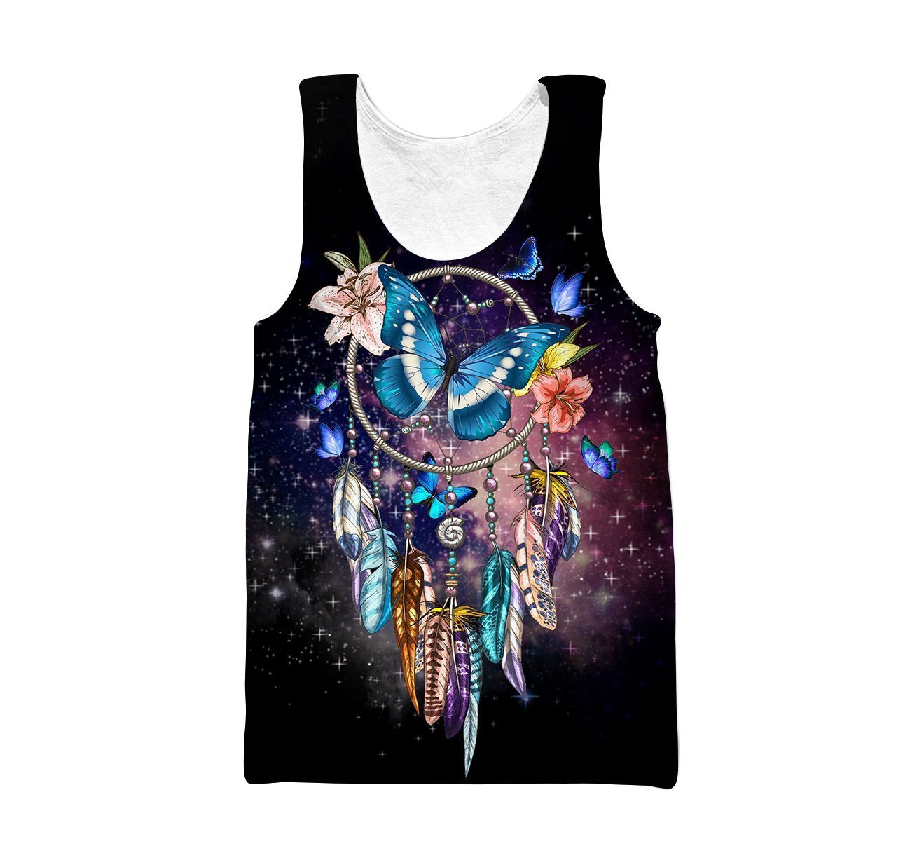3D All Over Print Dreamcatcher Butterfly Art Hoodie - Amaze Style™-Apparel