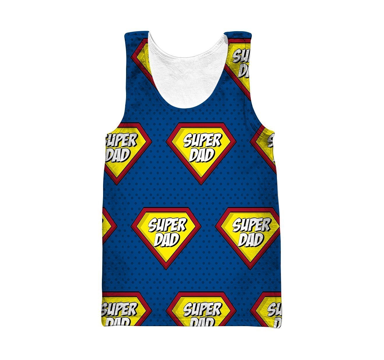 3D All Over Super Dad Hoodie - Amaze Style™-Apparel