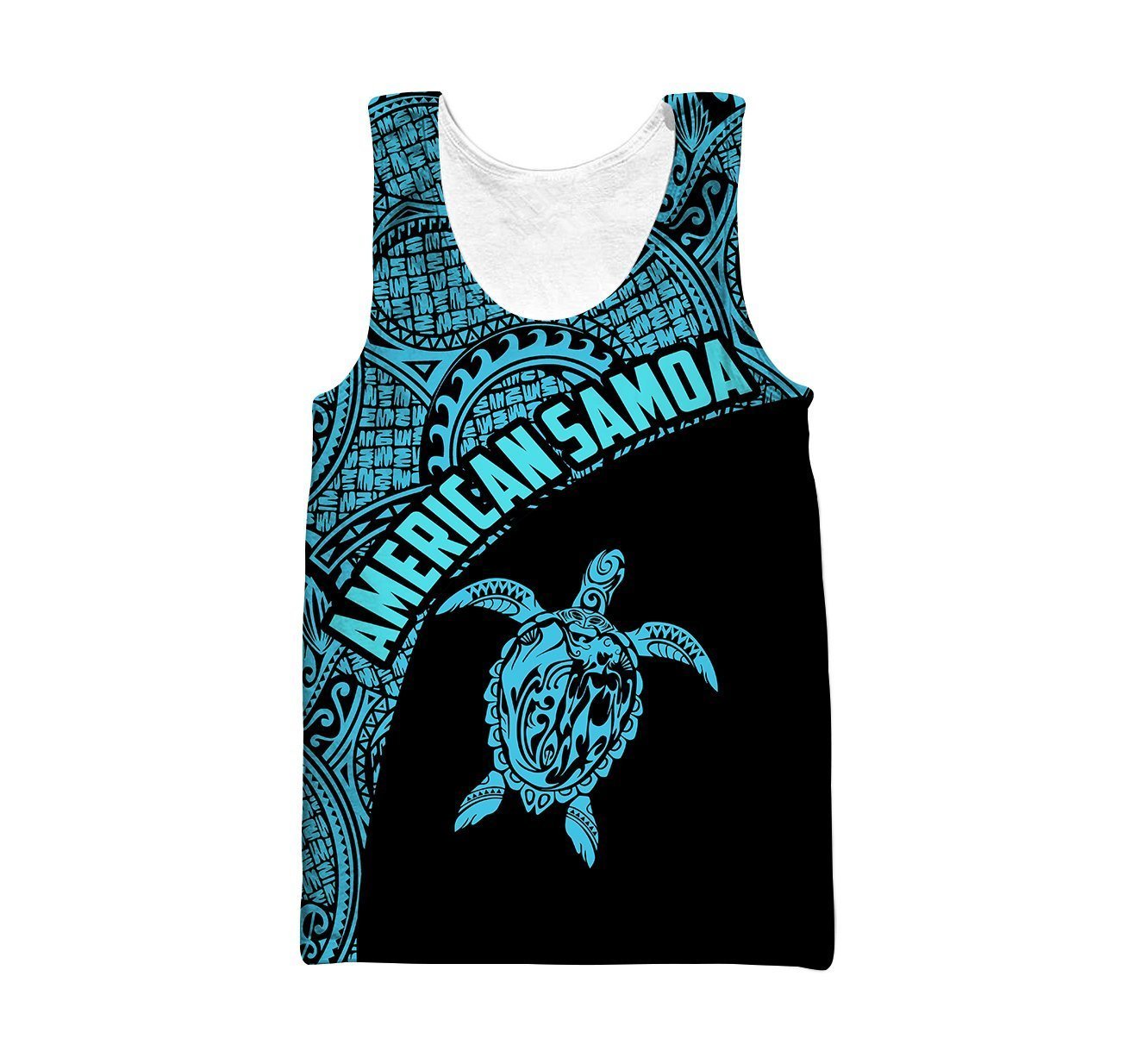 American Samoa Polynesian Hoodie - Blue PL - Amaze Style™-Apparel