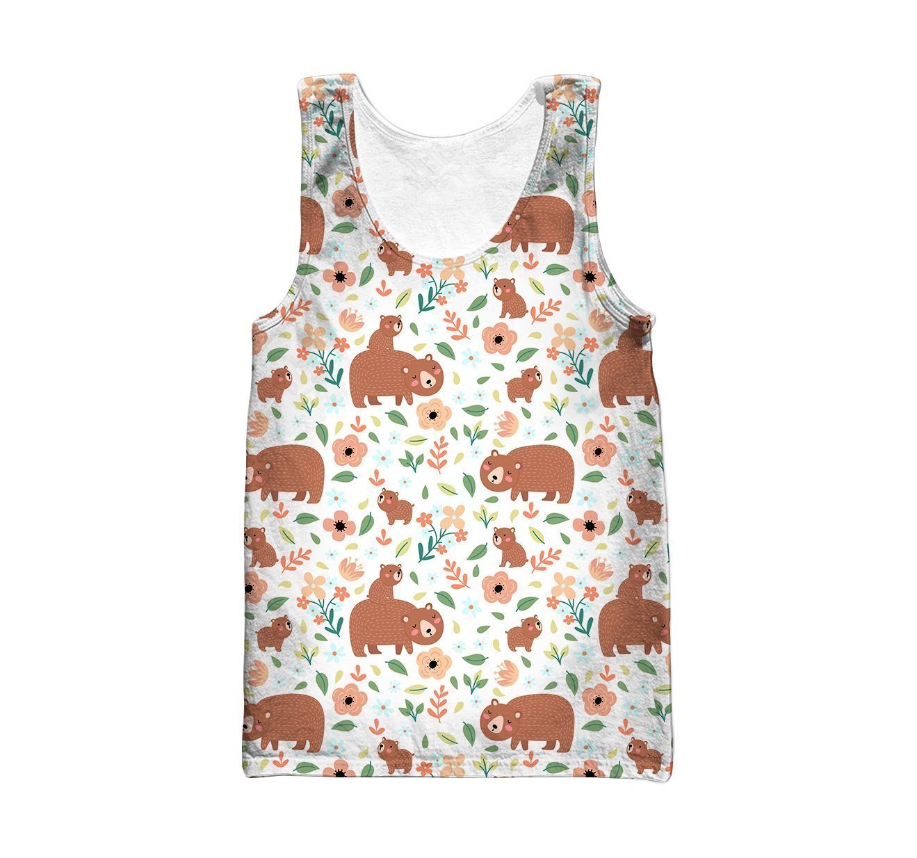 3D All Over Son And Mother Bear Hoodie - Amaze Style™-Apparel