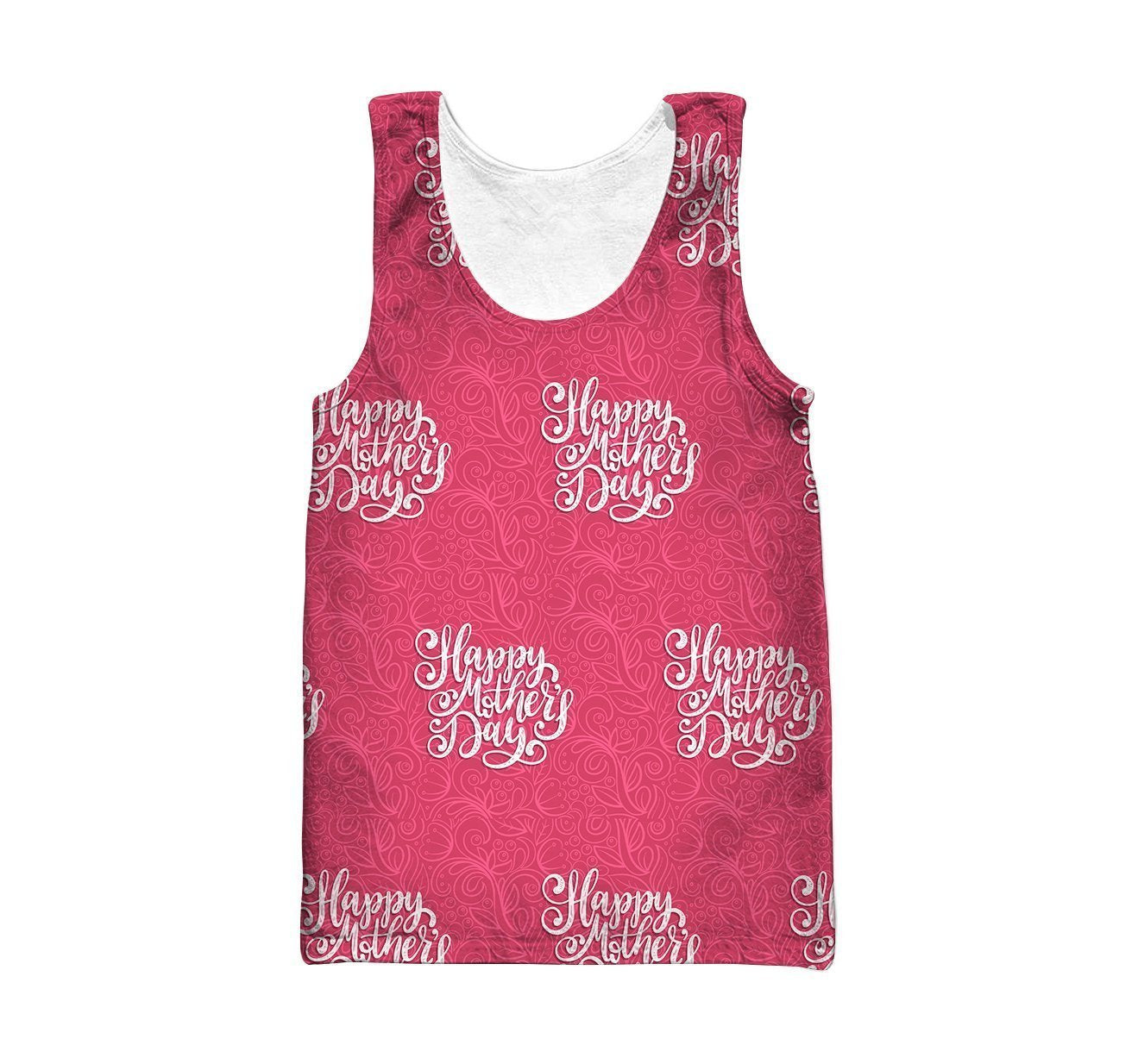3D All Over Pink Happy Mother's Day Hoodie - Amaze Style™-Apparel