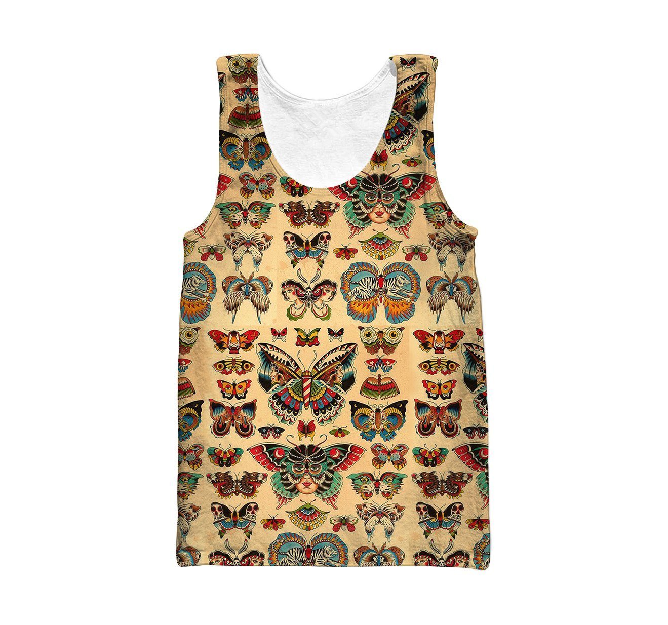 3D All Over Print Art Butterflies Hoodie - Amaze Style™-Apparel