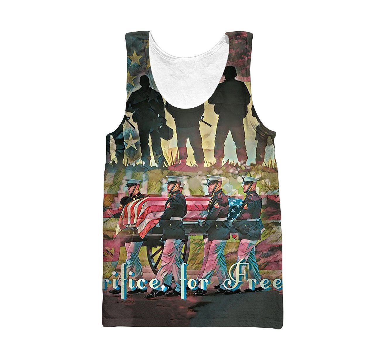 All Over Printed Sacrifice For Freedom Shirts - Amaze Style™-Apparel