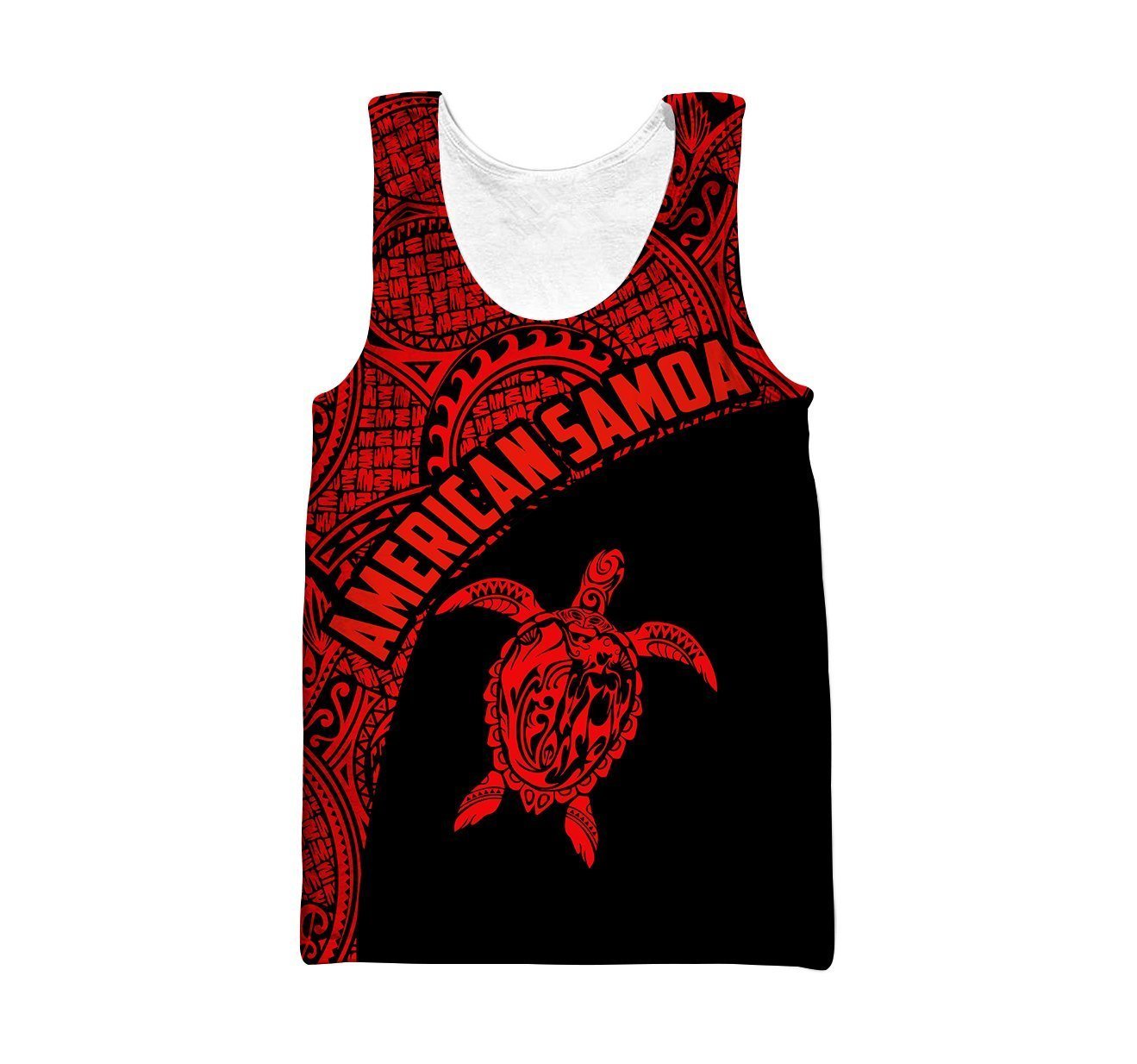 American Samoa Polynesian Hoodie - Red PL - Amaze Style™-Apparel