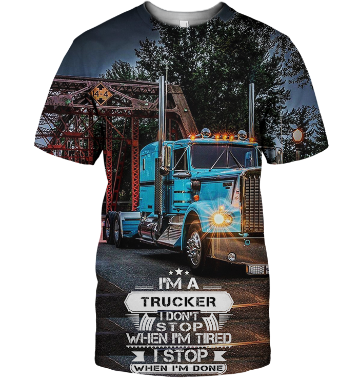 3D All Over Print Trucker 02 Shirt-Apparel-6teenth World-T-Shirt-S-Vibe Cosy™