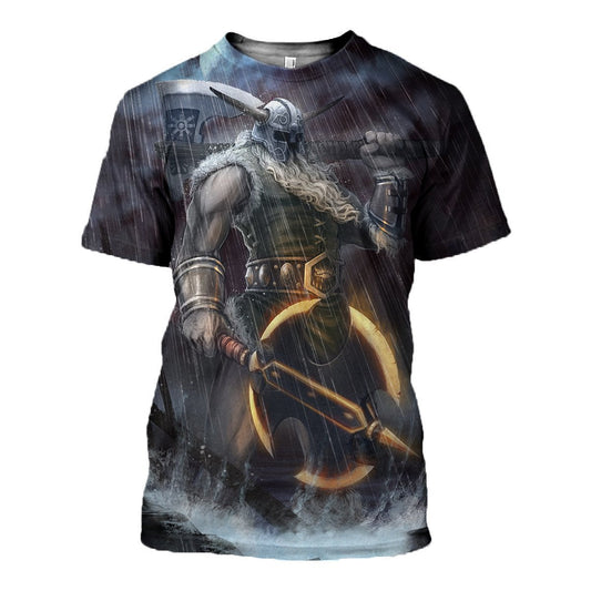 3D All Over Printed Viking Warrior Clothes - Amaze Style™-Apparel