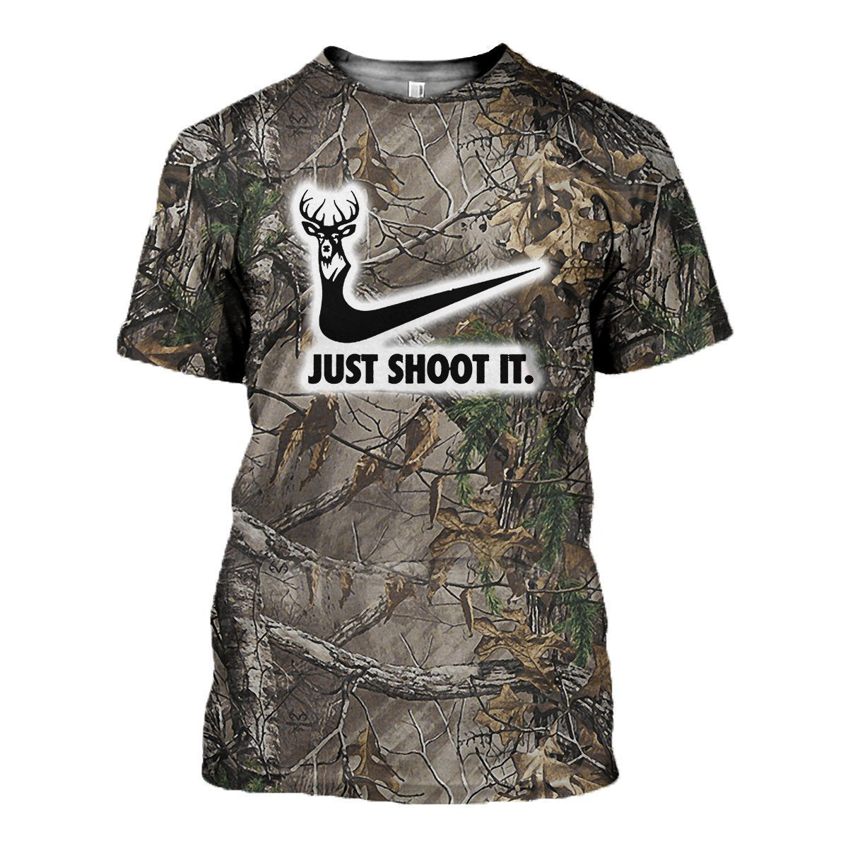 3D PRINTED JUST SHOOT IT CLOTHES - Amaze Style™-Apparel