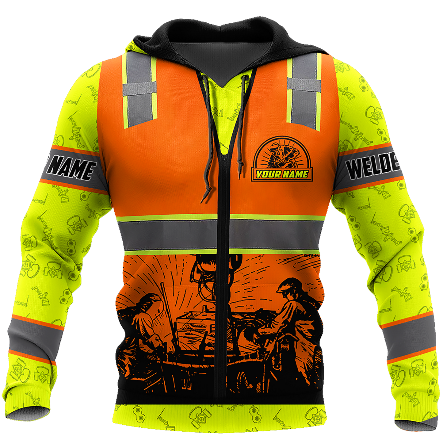 Tmarc Tee Personalized Welder Sweatpant & Hoodie Welding Combo