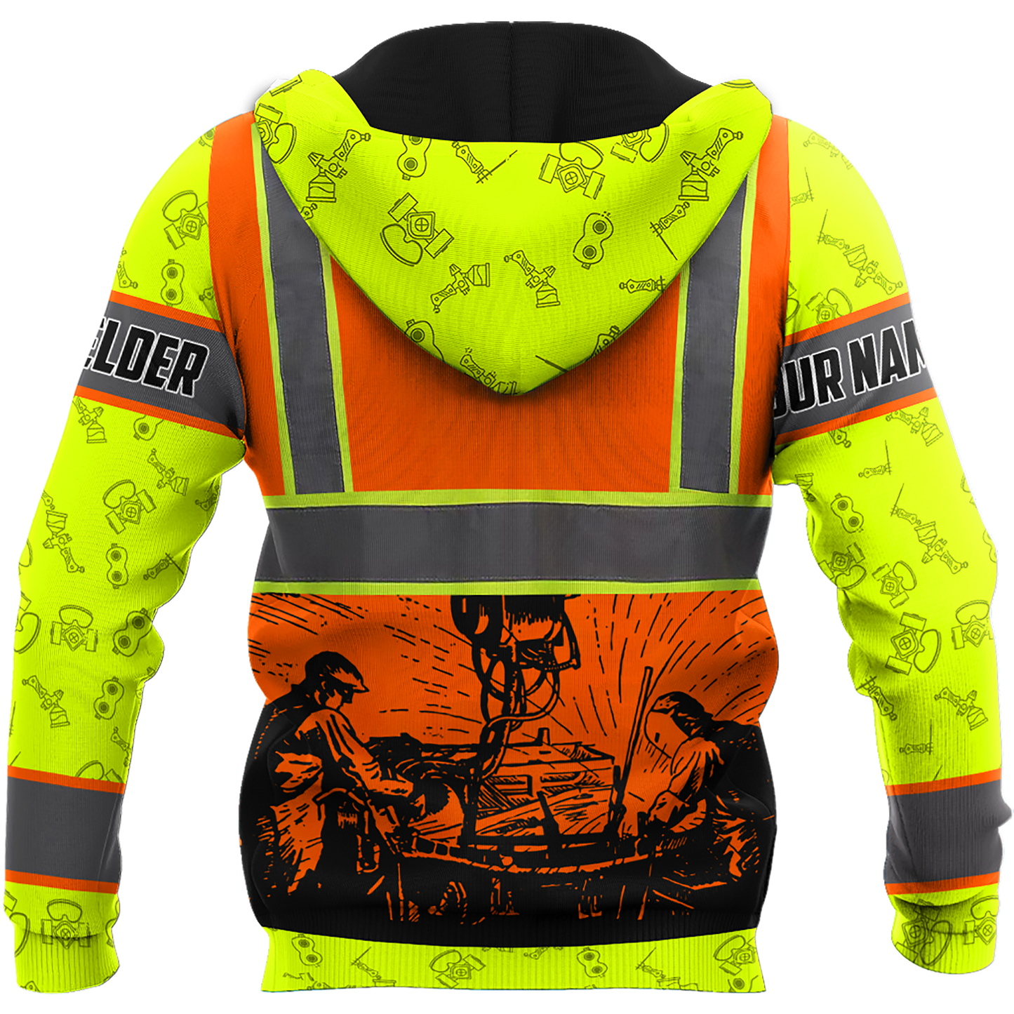 Tmarc Tee Personalized Welder Sweatpant & Hoodie Welding Combo