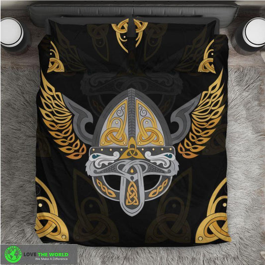 VIKING WINGED BEDDING SET HA8 - Amaze Style™-BEDDING SETS
