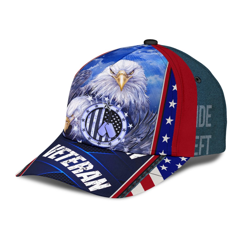 Veteran Eagle 3D Printed Cap 04062103.CTN