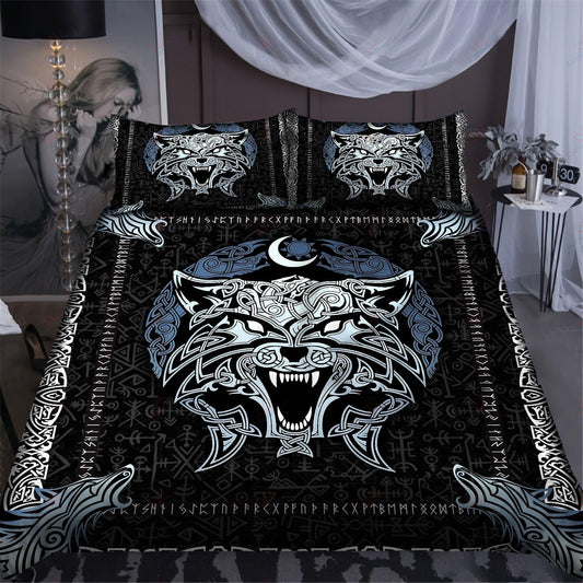 Wolf Vikings Celtics Bedding Set