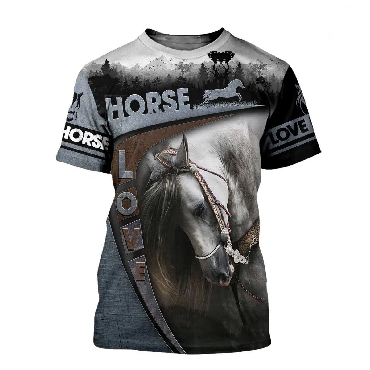 Beautiful Horse 3D All Over Printed Shirts TA041202 - Amaze Style™-Apparel