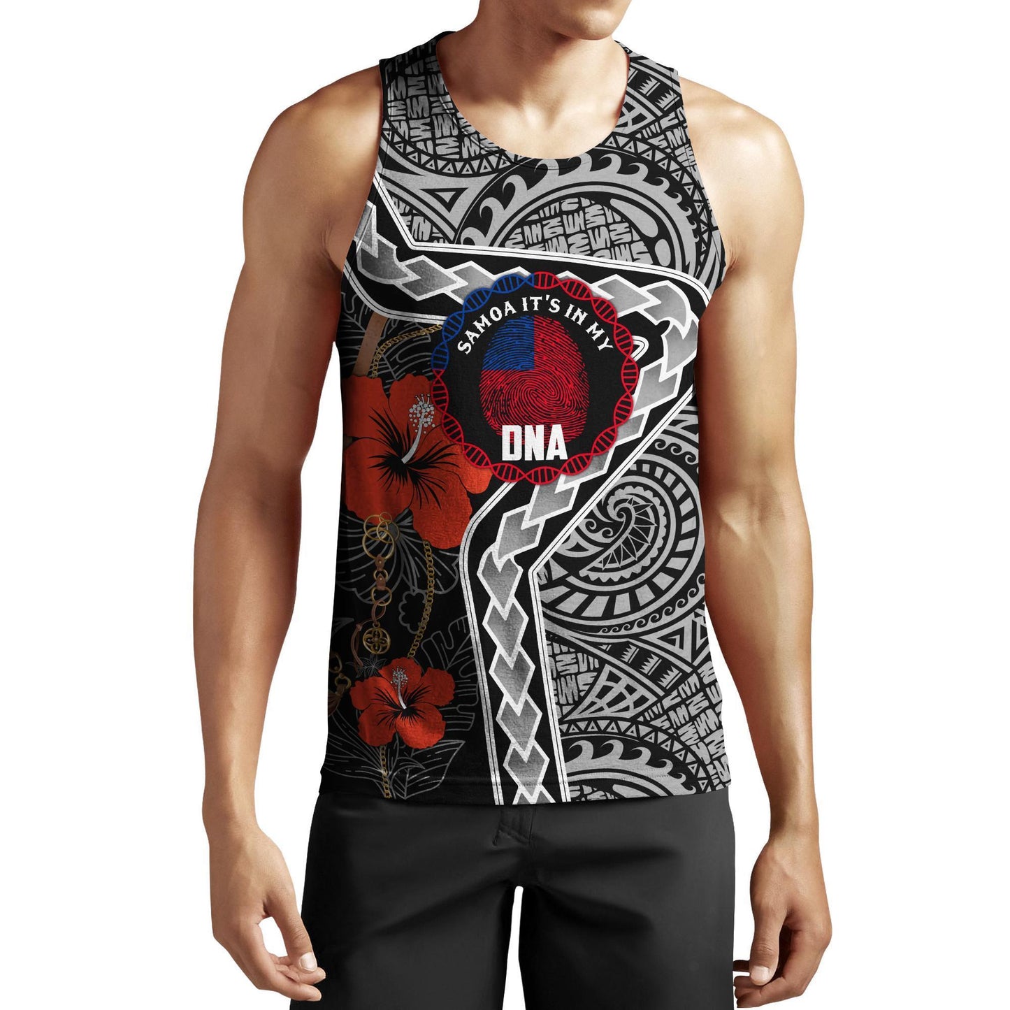 Amazing Polynesian Samoa Tattoo Hoodie-ML-Apparel-ML-Tank Top-S-Vibe Cosy™