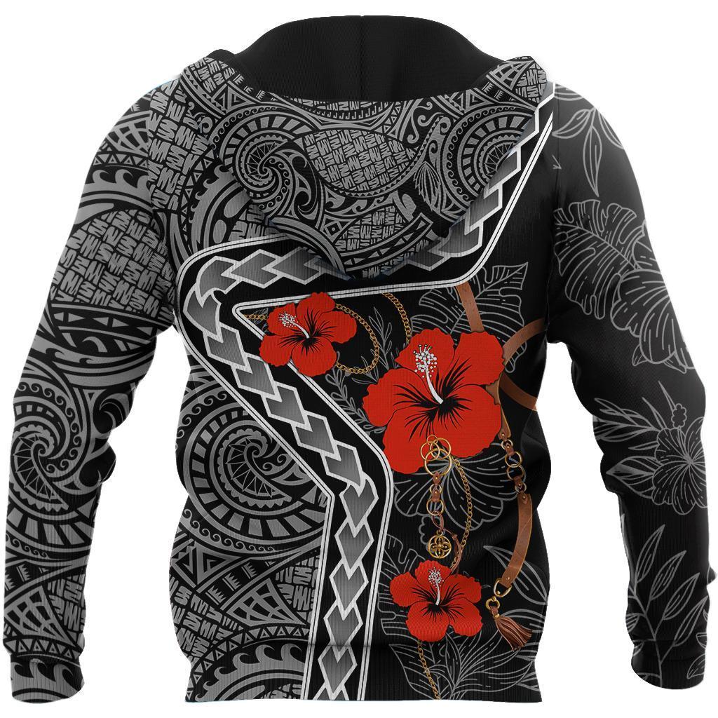 Amazing Polynesian Tattoo Hoodie-ML-Apparel-ML-Zipped Hoodie-S-Vibe Cosy™