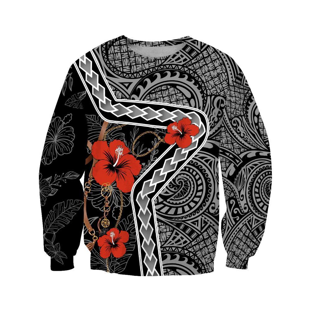 Amazing Polynesian Tattoo Hoodie-ML-Apparel-ML-SweatShirts-S-Vibe Cosy™