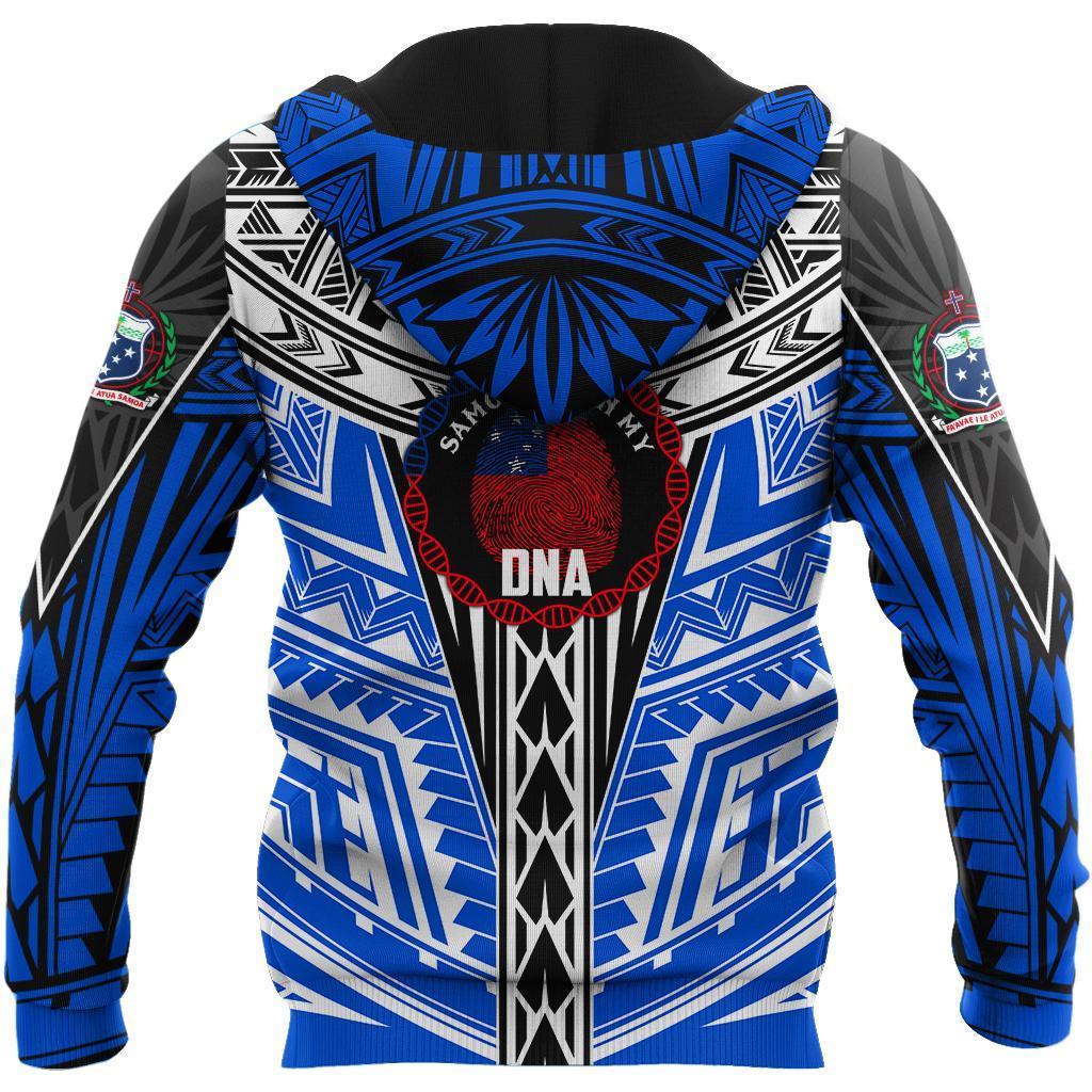 Amazing Polynesian Samoa Tattoo Hoodie-ML-Apparel-ML-Zipped Hoodie-S-Vibe Cosy™